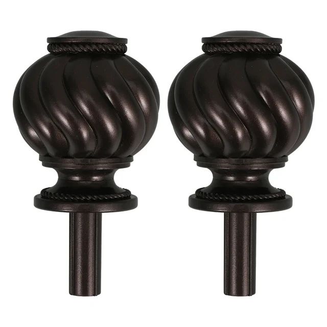 Brushed gold curtain rod, metallic finish, glamorous living‑room, luxe décor
