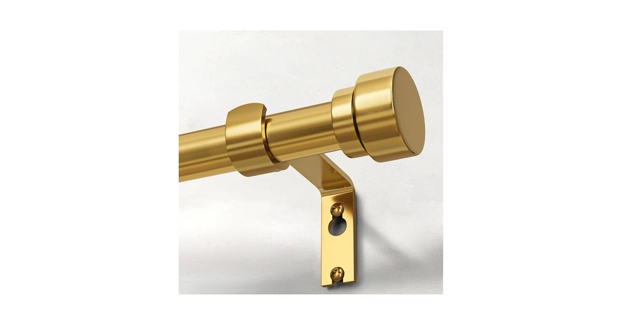 Natural bamboo curtain rod, eco‑friendly material, tropical living‑room, organic texture